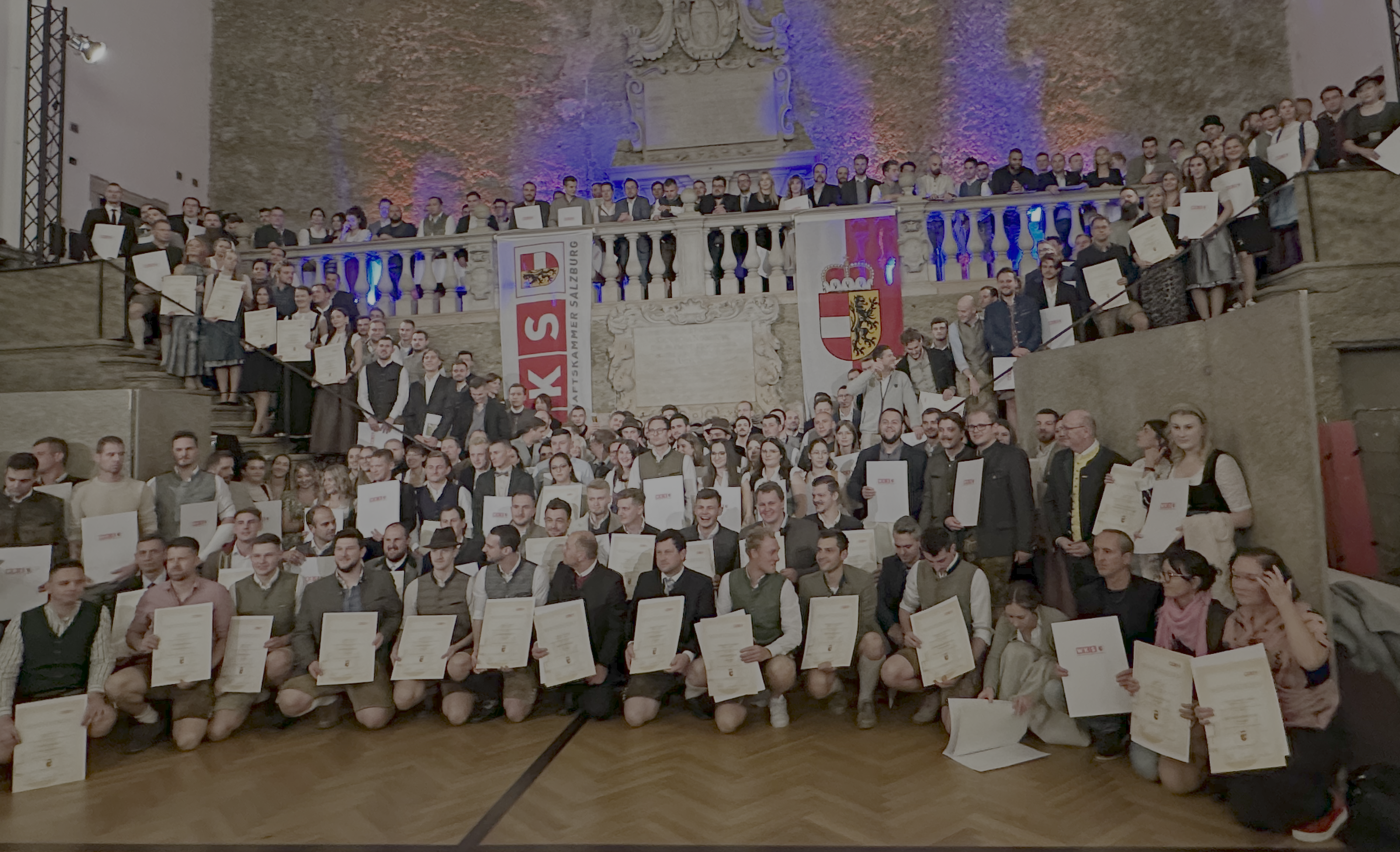 Feier der Meisterprüfung